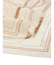 GUESS PRINTED Bufanda con estampado de cadena OFFWHITE - Bufandas - 2