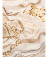 GUESS PRINTED Bufanda con estampado de cadena OFFWHITE - Bufandas - 3