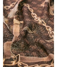 GUESS PRINTED Bufanda con estampado de cadena MULTI - Bufandas - 3