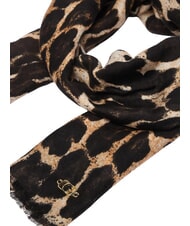 GUESS PRINTED Bufanda con flecos leopardo - Bufandas - 2