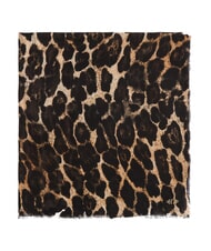 GUESS PRINTED Bufanda con flecos leopardo - Bufandas - 3