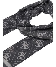 GUESS JACQUARD Bufanda con monograma NEGRO - Bufandas - 2