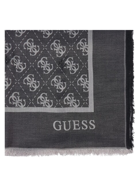 JACQUARD Bufanda con monograma NEGRO - Bufandas