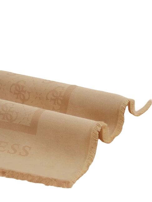 JACQUARD Bufanda con monograma BEIGE - Bufandas