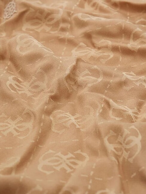 JACQUARD Bufanda con monograma BEIGE - Bufandas