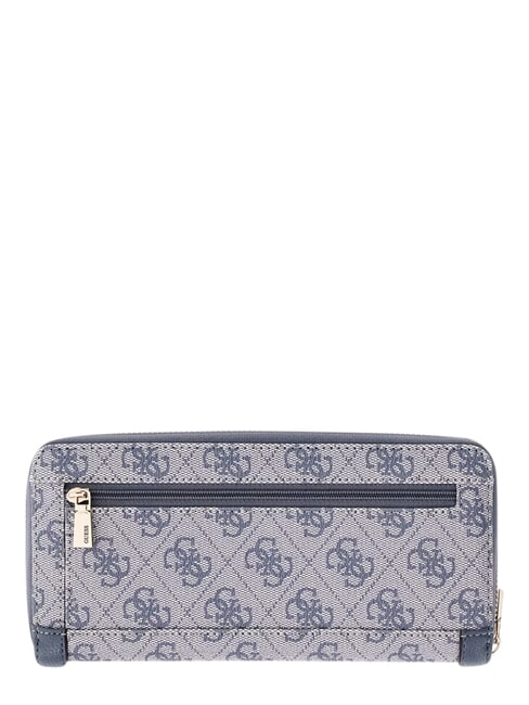 LINDSEY Cartera grande con cremallera. logotipo de pizarra - Carteras Mujer