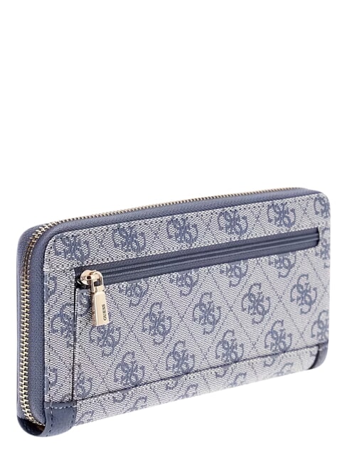 LINDSEY Cartera grande con cremallera. logotipo de pizarra - Carteras Mujer