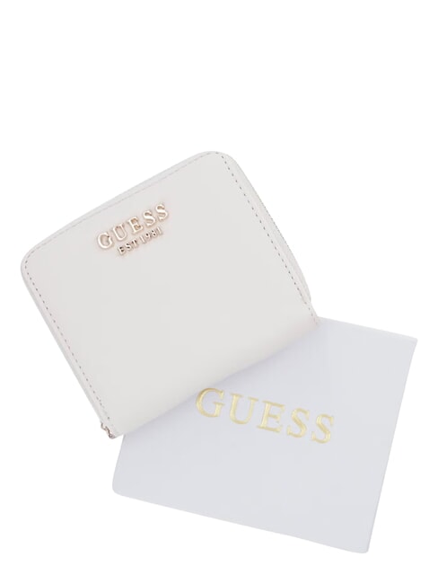 COLEEN Cartera compacta con cierre de cremallera OFFWHITE - Carteras Mujer