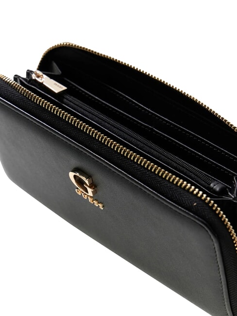 COLEEN Cartera grande con cremallera. NEGRO - Carteras Mujer