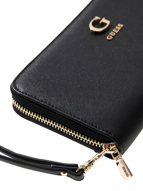 COLEEN Cartera grande con cremallera. NEGRO - Carteras Mujer