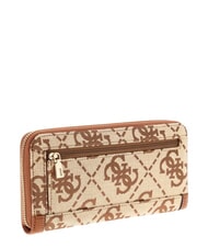 GUESS AUDREY Cartera grande con cremallera. LOGOTIPO DE LECHE - Carteras Mujer - 3
