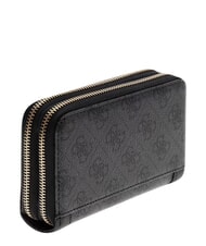 GUESS LINDSEY Cartera mediana con cremallera bolsa de asas Vikky Large Roo Coalog - Carteras Mujer - 3