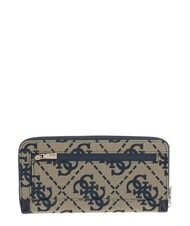 GUESS AUDREY Cartera grande con cremallera. logotipo de la marina - Carteras Mujer - 2