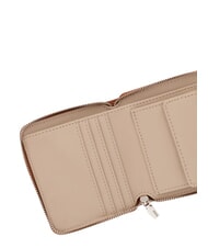 GUESS COLEEN Cartera compacta con cierre de cremallera bolso shopper Albury caramelo - Carteras Mujer - 3