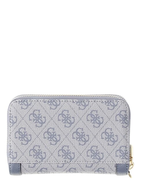 LINDSEY Cartera mediana con cremallera logotipo de pizarra - Carteras Mujer