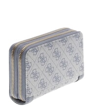 GUESS LINDSEY Cartera mediana con cremallera logotipo de pizarra - Carteras Mujer - 3