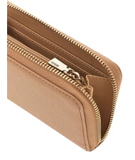 GUESS ISOLA Cartera compacta con cierre de cremallera BEIGE - Carteras Mujer - 3