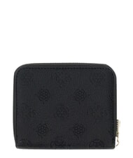 GUESS ELLA Cartera compacta con cierre de cremallera logotipo negro - Carteras Mujer - 2