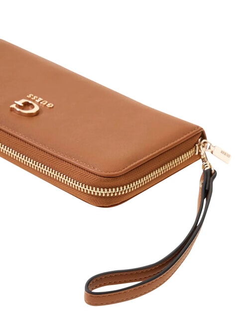 COLEEN Cartera grande con cremallera. bolso shopper Albury caramelo - Carteras Mujer