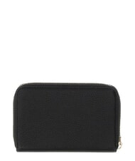 GUESS ISOLA Cartera compacta con cierre de cremallera NEGRO - Carteras Mujer - 2
