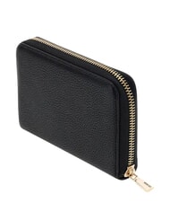 GUESS ISOLA Cartera compacta con cierre de cremallera NEGRO - Carteras Mujer - 3