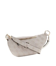 GUESS LATONA Bolsa de transporte para el hombro logotipo de hueso - Bolsos Mujer - 2