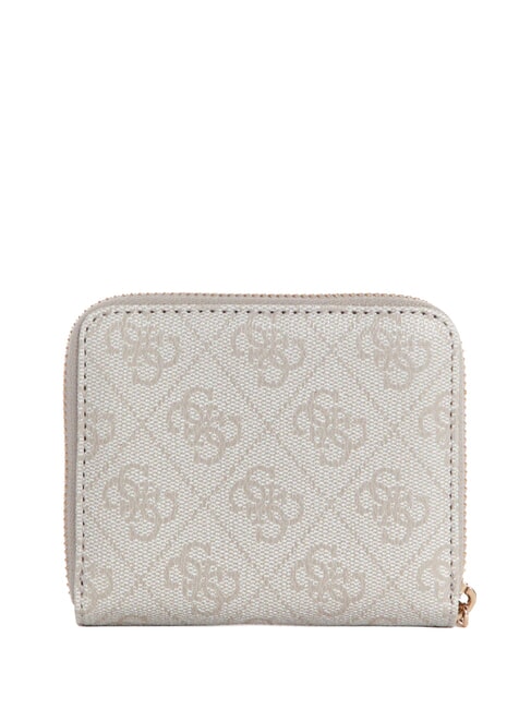 LAUREL 2 Cartera peque&ntilde;a con cremallera logotipo de hueso - Carteras Mujer
