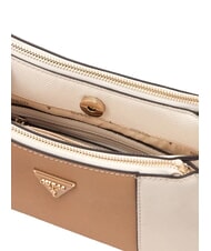 GUESS NOELLE 2 Bolso de hombro con correa para el hombro blanco roto/beige - Bolsos Mujer - 3