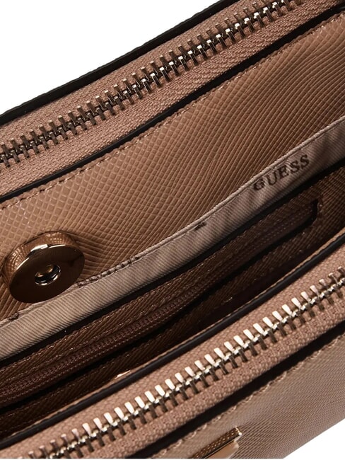 NOELLE 2 Bolso de hombro con correa para el hombro BEIGE - Bolsos Mujer