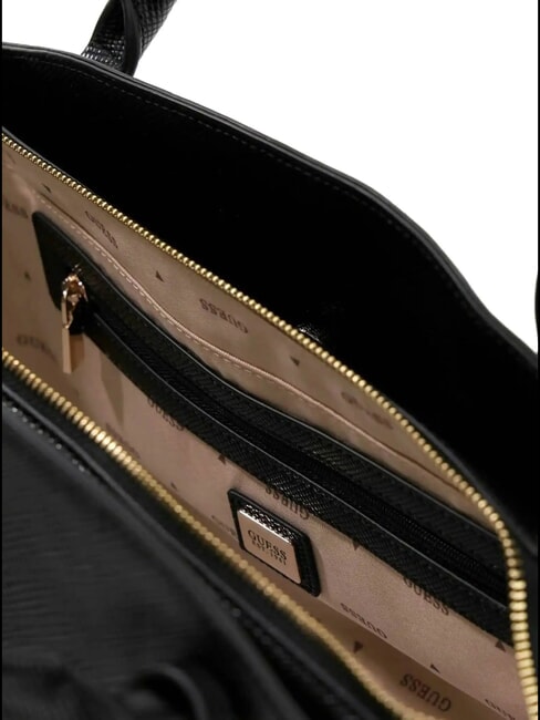 GILDA Bolso de mano con correa para el hombro. NEGRO - Bolsos Mujer