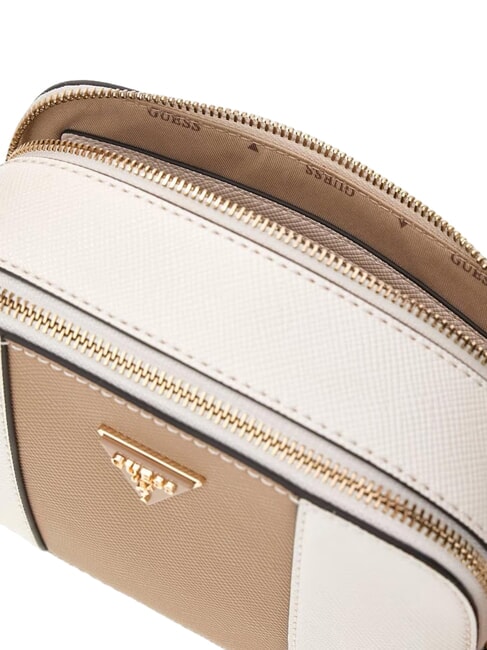 NOELLE 2  Mini bolso de hombro para c&aacute;mara blanco roto/beige - Bolsos Mujer