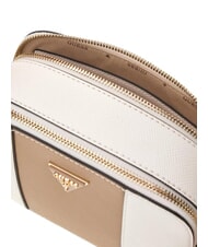 GUESS NOELLE 2  Mini bolso de hombro para c&aacute;mara blanco roto/beige - Bolsos Mujer - 3