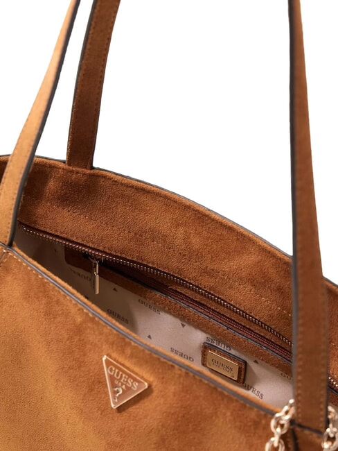 DEVON Bolso de hombro con correa para el hombro. COGNAC - Bolsos Mujer