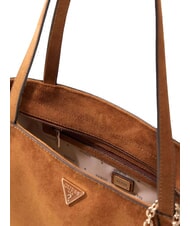 GUESS DEVON Bolso de hombro con correa para el hombro. COGNAC - Bolsos Mujer - 3