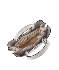 GUESS MERIDIAN 2 Bolso de hombro logotipo de hueso - Bolsos Mujer - 4