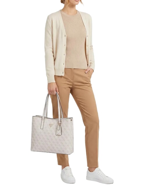 MERIDIAN 2 Bolso de hombro logotipo de hueso - Bolsos Mujer