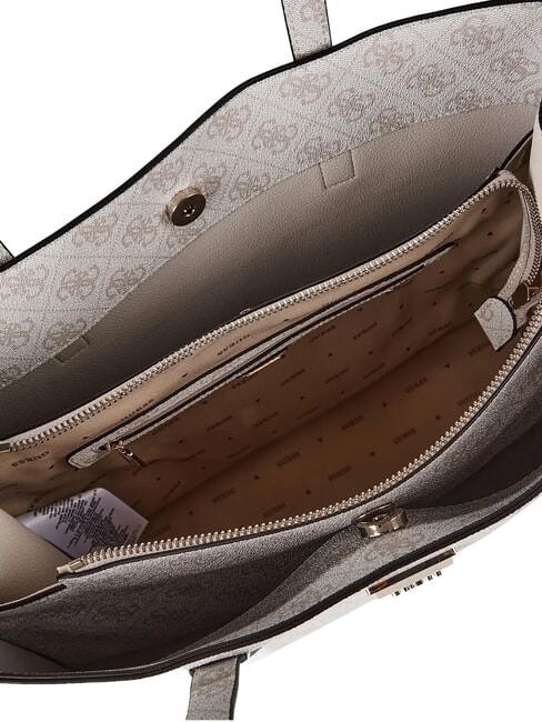 MERIDIAN 2 Bolso de hombro logotipo de hueso - Bolsos Mujer