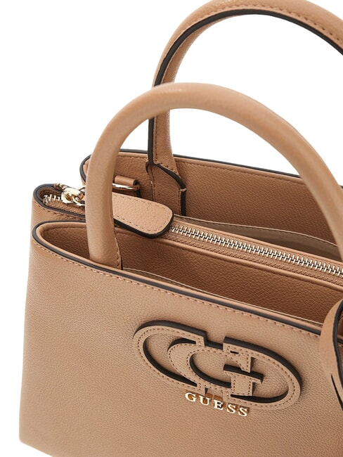 ISOLA Bolso de mano con correa para el hombro. BEIGE - Bolsos Mujer