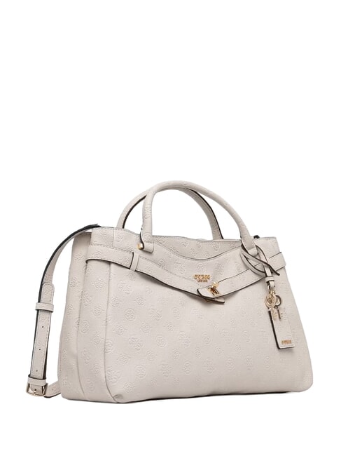 ELLA Bolso de mano con correa para el hombro. logotipo de piedra - Bolsos Mujer