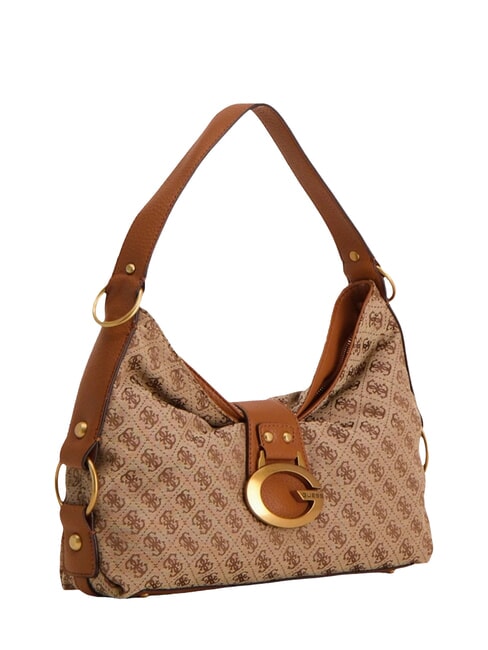 CAMDEN 4G Bolso de hombro con estampado integral logotipo leche/co&ntilde;ac - Bolsos Mujer