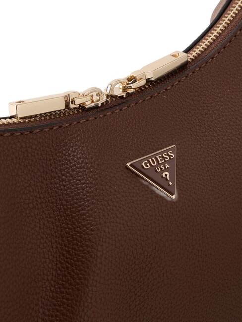 PETRA Bolso de hombro grande chocolate - Bolsos Mujer