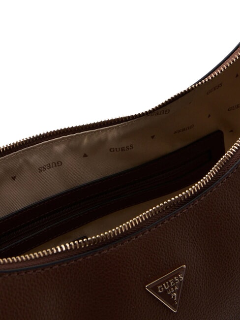 PETRA Bolso de hombro grande chocolate - Bolsos Mujer