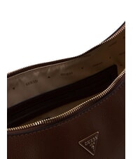 GUESS PETRA Bolso de hombro grande chocolate - Bolsos Mujer - 4