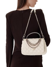 GUESS GIULLY 2 Bolso de mano con correa para el hombro. OFFWHITE - Bolsos Mujer - 2