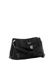 GUESS ELLA Bolso de hombro logotipo negro - Bolsos Mujer - 2