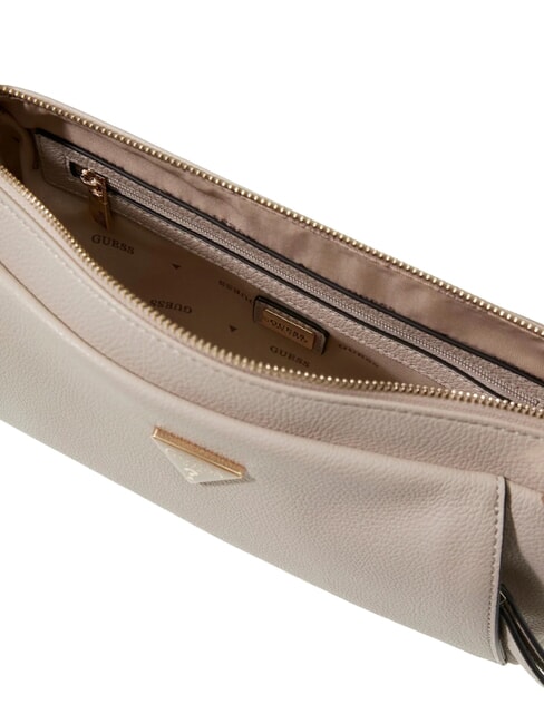DEVON Bolso de hombro gris topo claro - Bolsos Mujer
