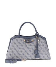 GUESS LINDSEY Bolso de mano con correa para el hombro. logotipo de pizarra - Bolsos Mujer - 3