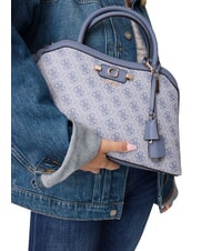 GUESS LINDSEY Bolso de mano con correa para el hombro. logotipo de pizarra - Bolsos Mujer - 4