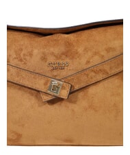 GUESS ELLA                                     Bolso de hombro ajustable COGNAC - Bolsos Mujer - 5
