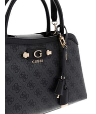 GUESS LINDSEY Bolso de mano con correa para el hombro. bolsa de asas Vikky Large Roo Coalog - Bolsos Mujer - 5